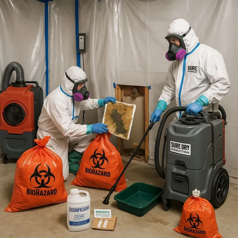 Contaminated Water Handling Protocols process in Oakwood, GA