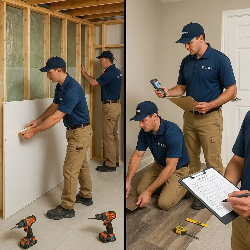 Repairs and Reconstruction process in Oakwood, GA